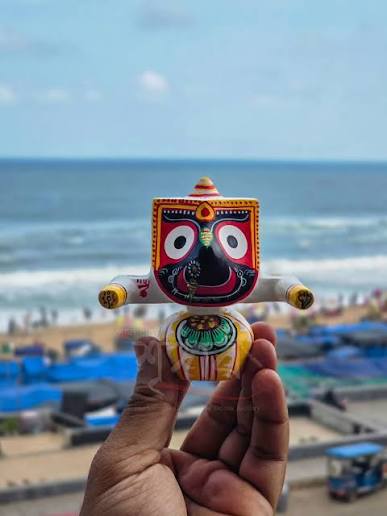 Mahaprabhu Jagannath Car Dashboard Idol