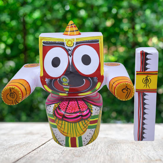 Mahaprabhu Jagannath Car Dashboard Idol